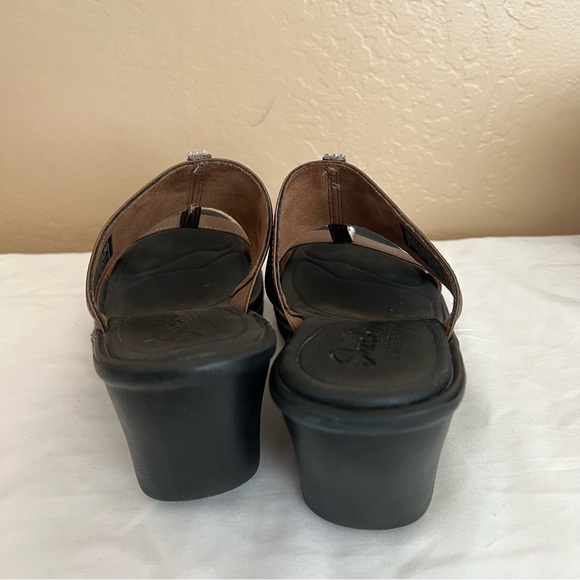 Skechers Memory Foam Wedge Sandals - Size 10 - Picture 4 of 6